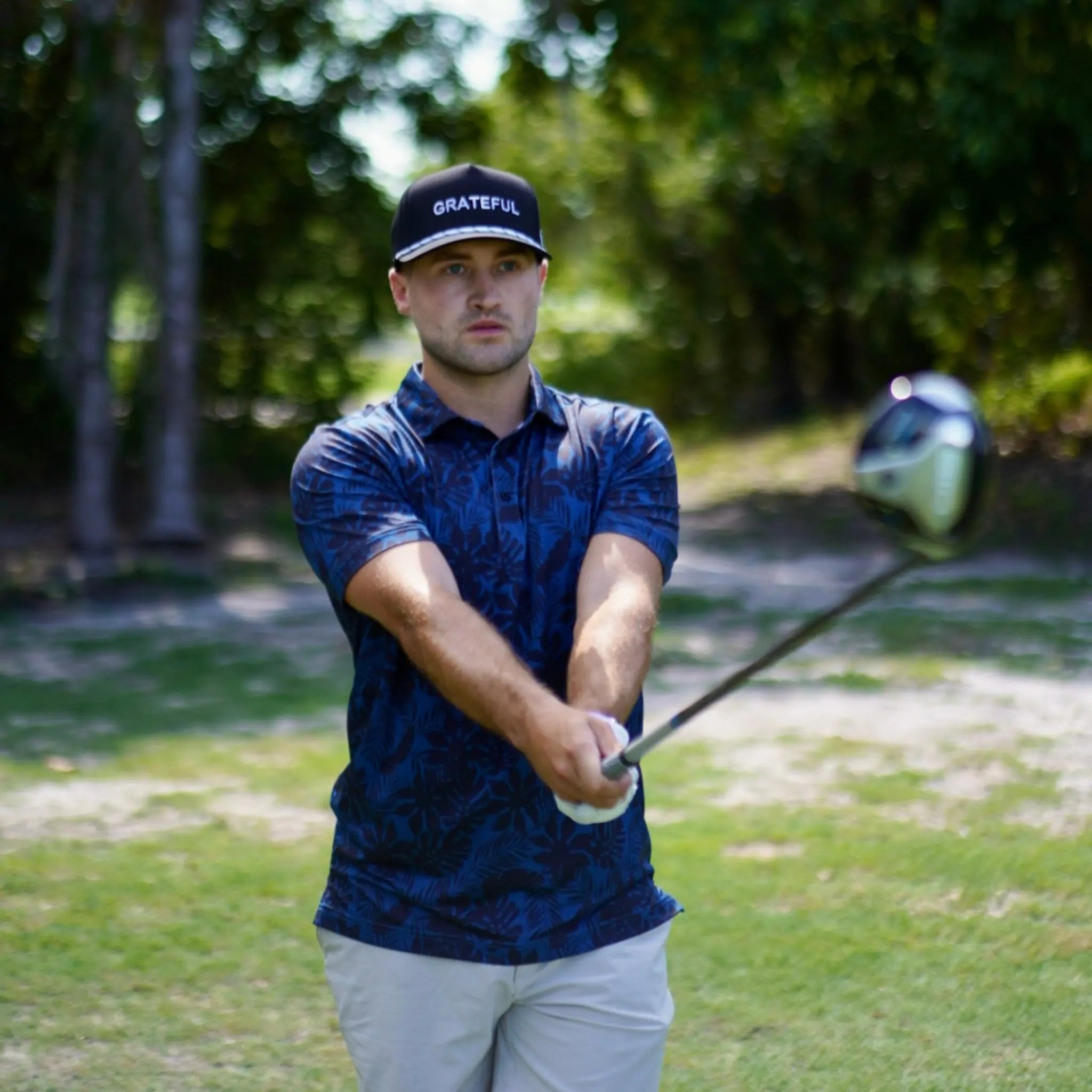 GRATEFUL - 5 PANEL ROPE HAT MYB Apparel