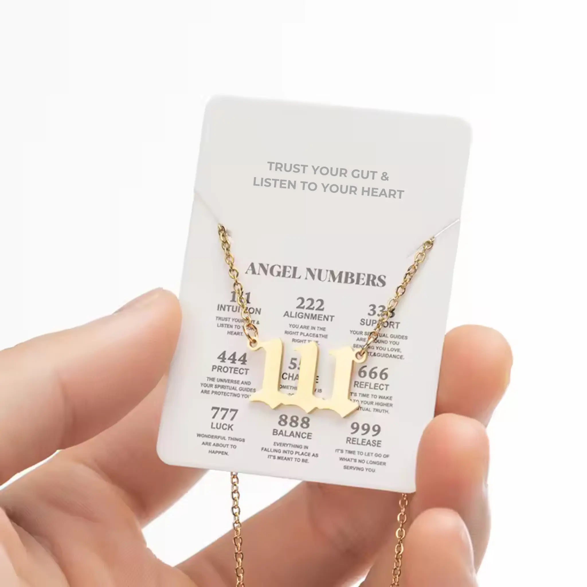 ANGEL "111" NECKLACE MYB Apparel