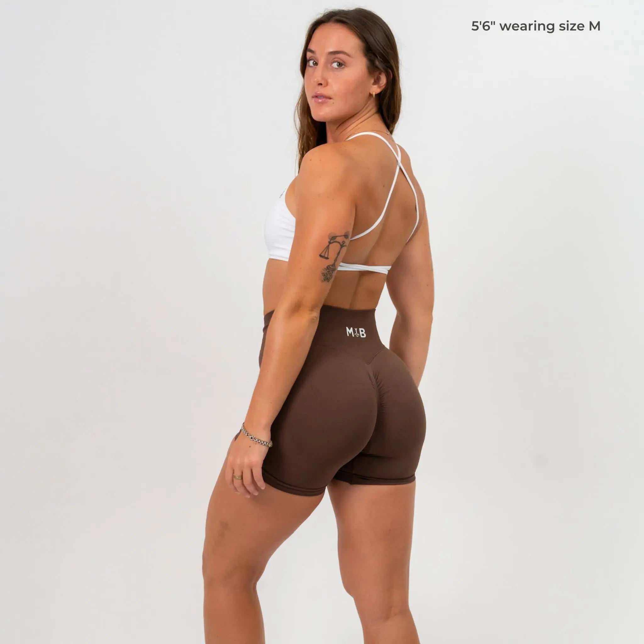 SYNERGY SCRUNCH SHORTS 4.5" MYB Apparel