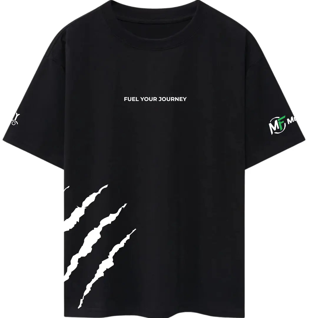 "FUEL YOUR JOURNEY" PERFORMANCE OVERSIZED TEE MYB Apparel