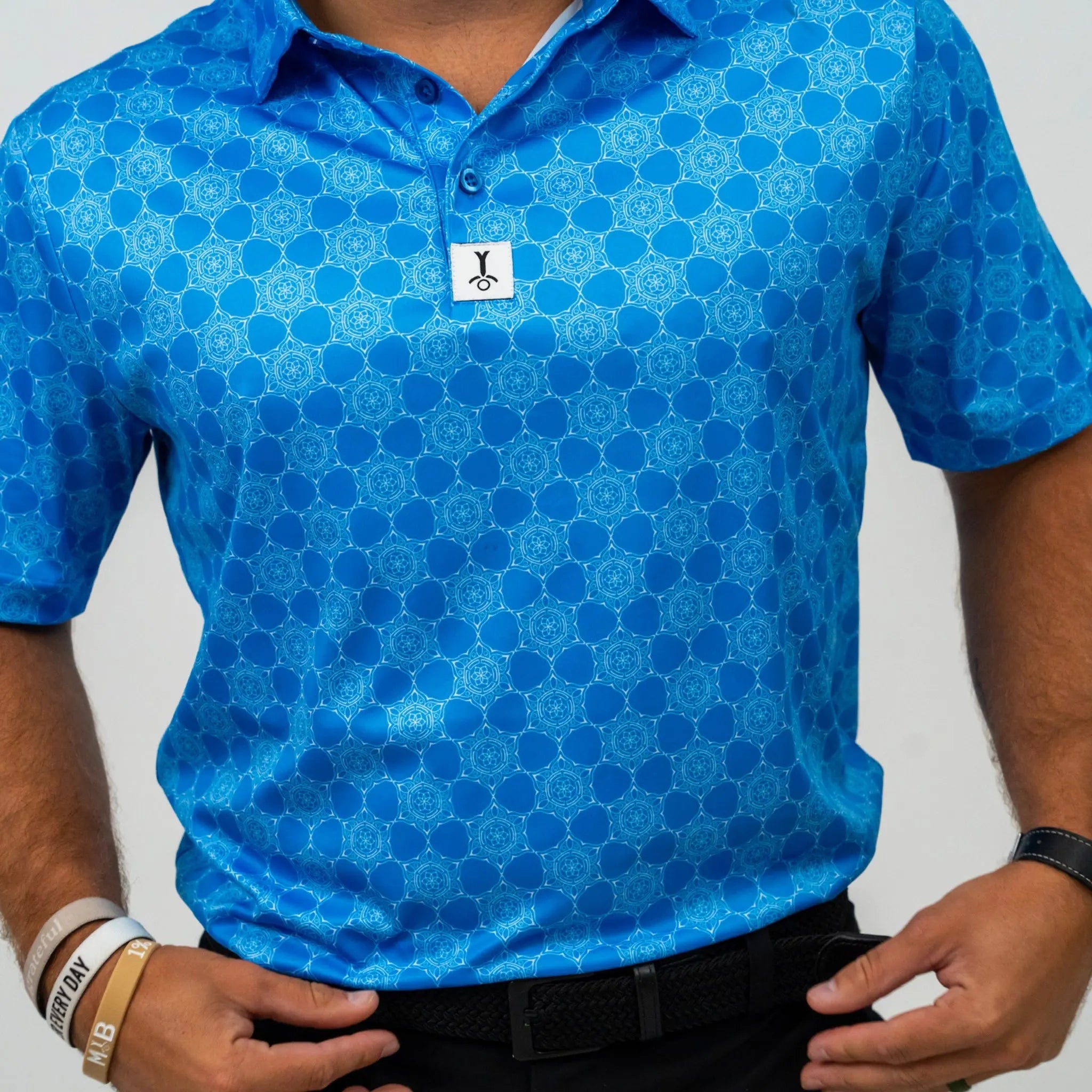 "6 PETAL FLOWER" POLO MYB Apparel