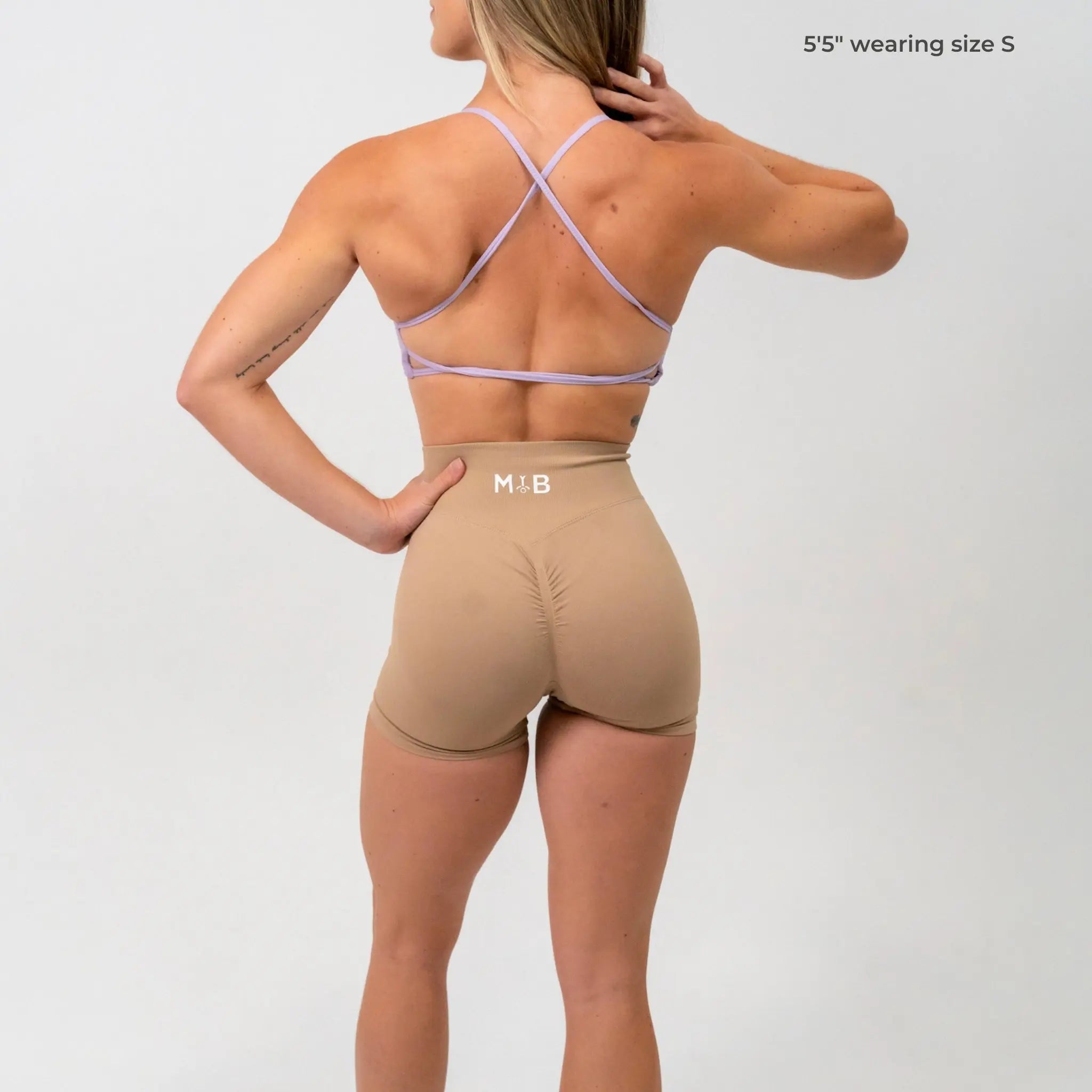 SYNERGY SCRUNCH SHORTS 4.5" MYB Apparel