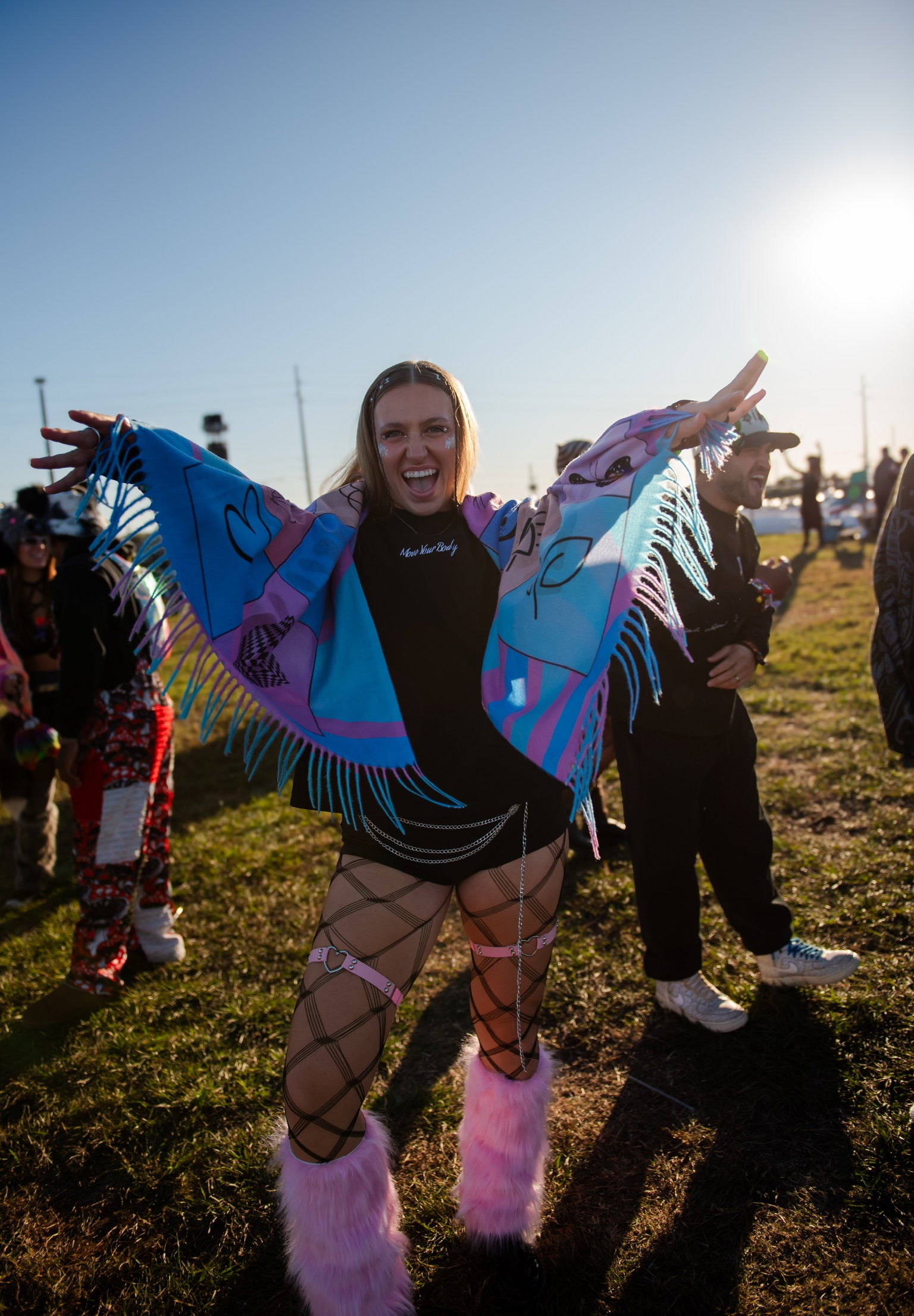 SPIRITUAL BEING REVERSIBLE PASHMINA