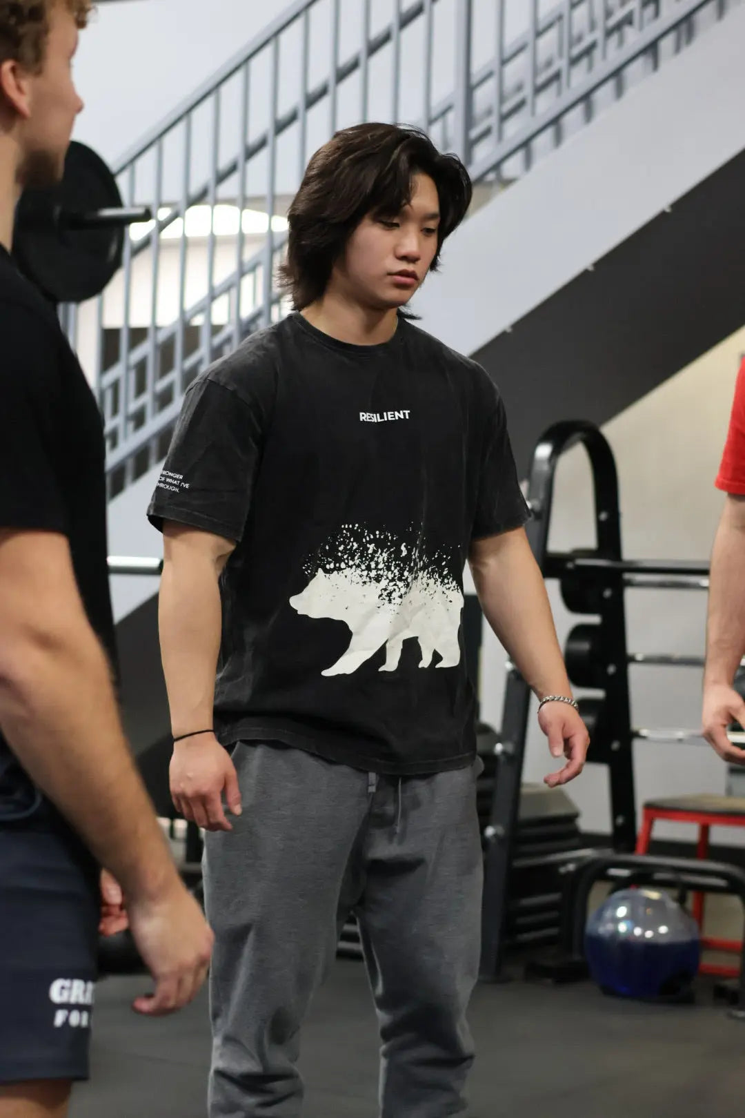 "RESILIENT" OVERSIZED ACID WASH TEE MYB Apparel