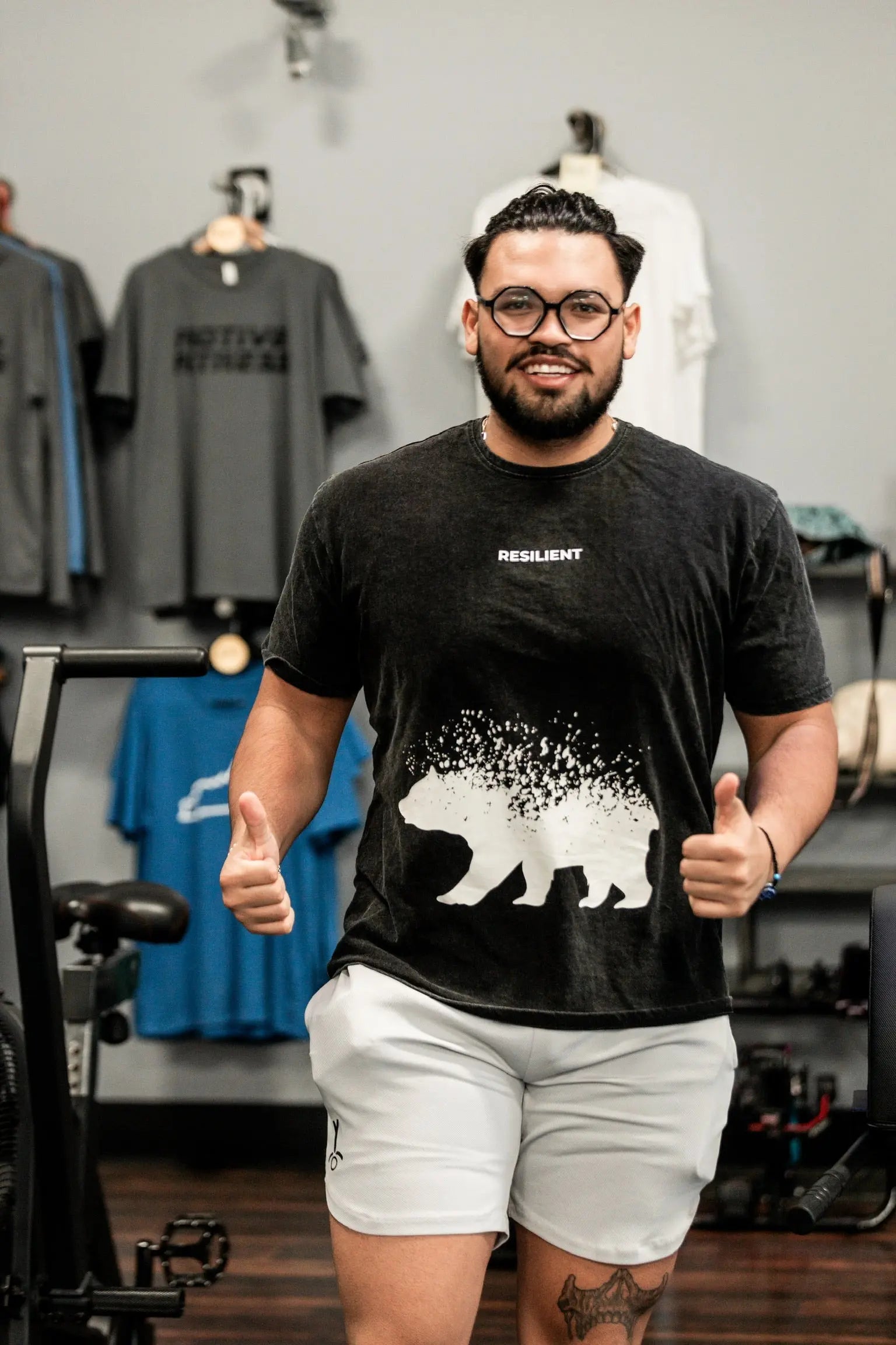 "RESILIENT" OVERSIZED ACID WASH TEE MYB Apparel