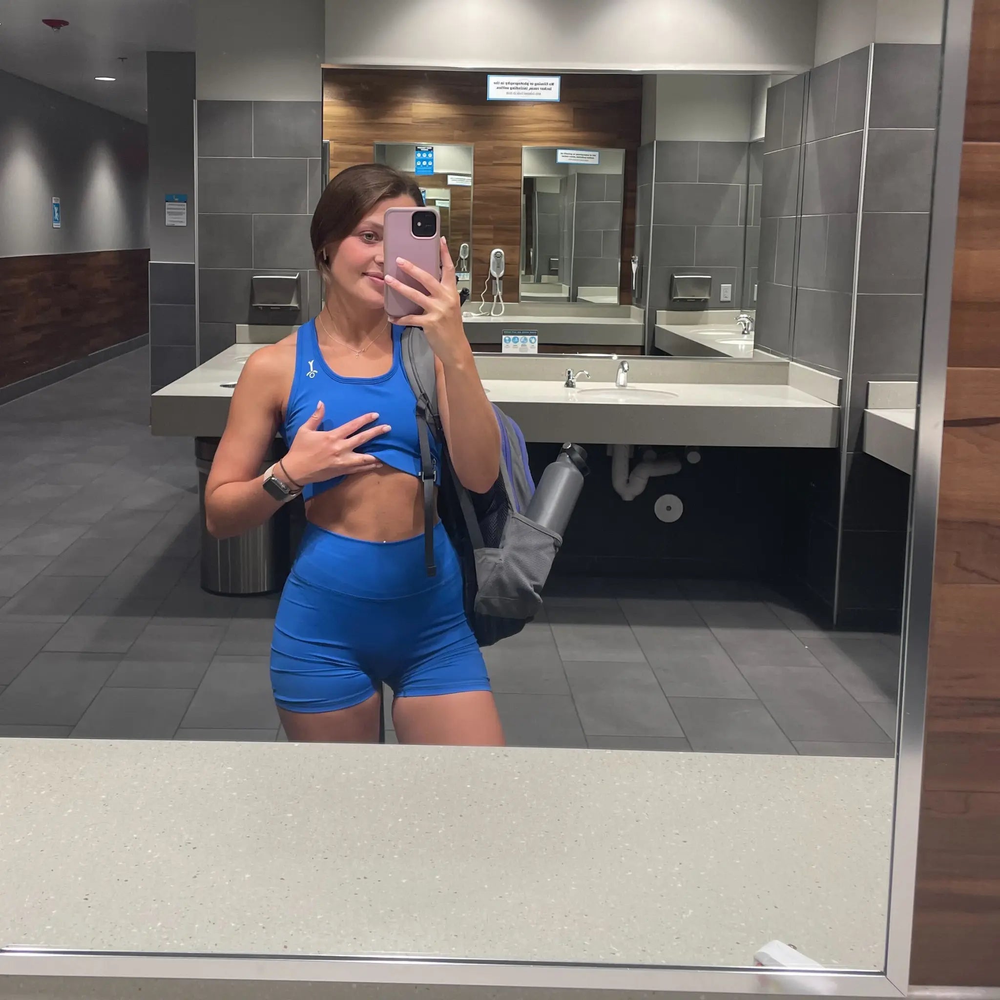 Our Vitality Sports Bra has a premium buttery smooth fabric.