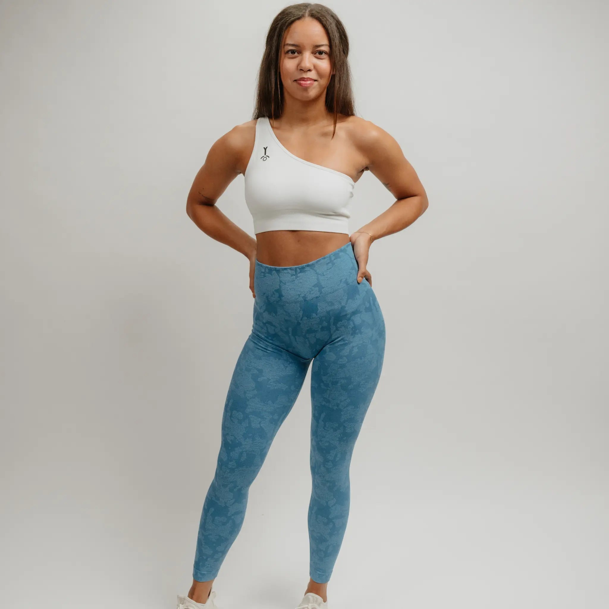 Camo leggings that also have a scrunch