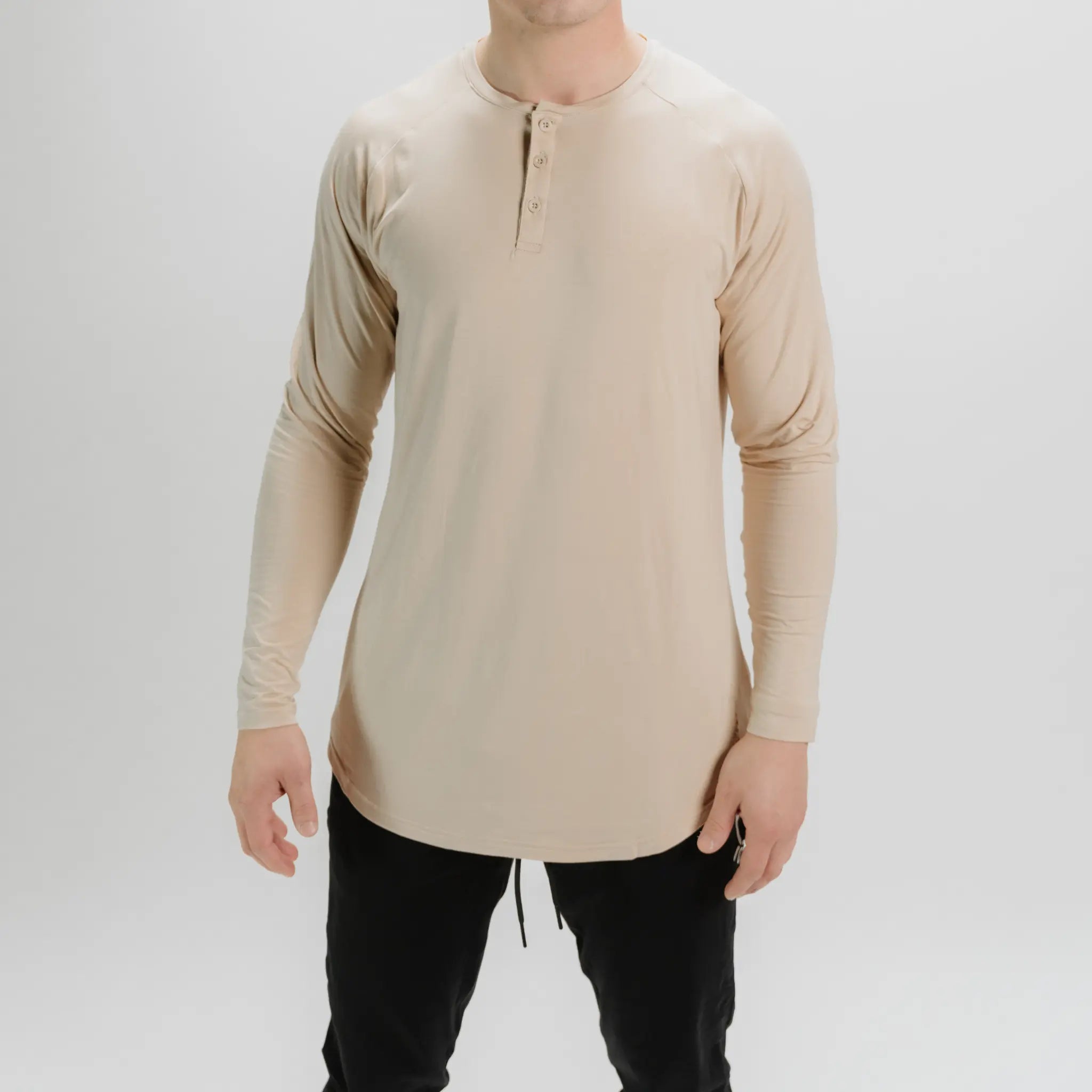 MODAL HENLEY MYB Apparel