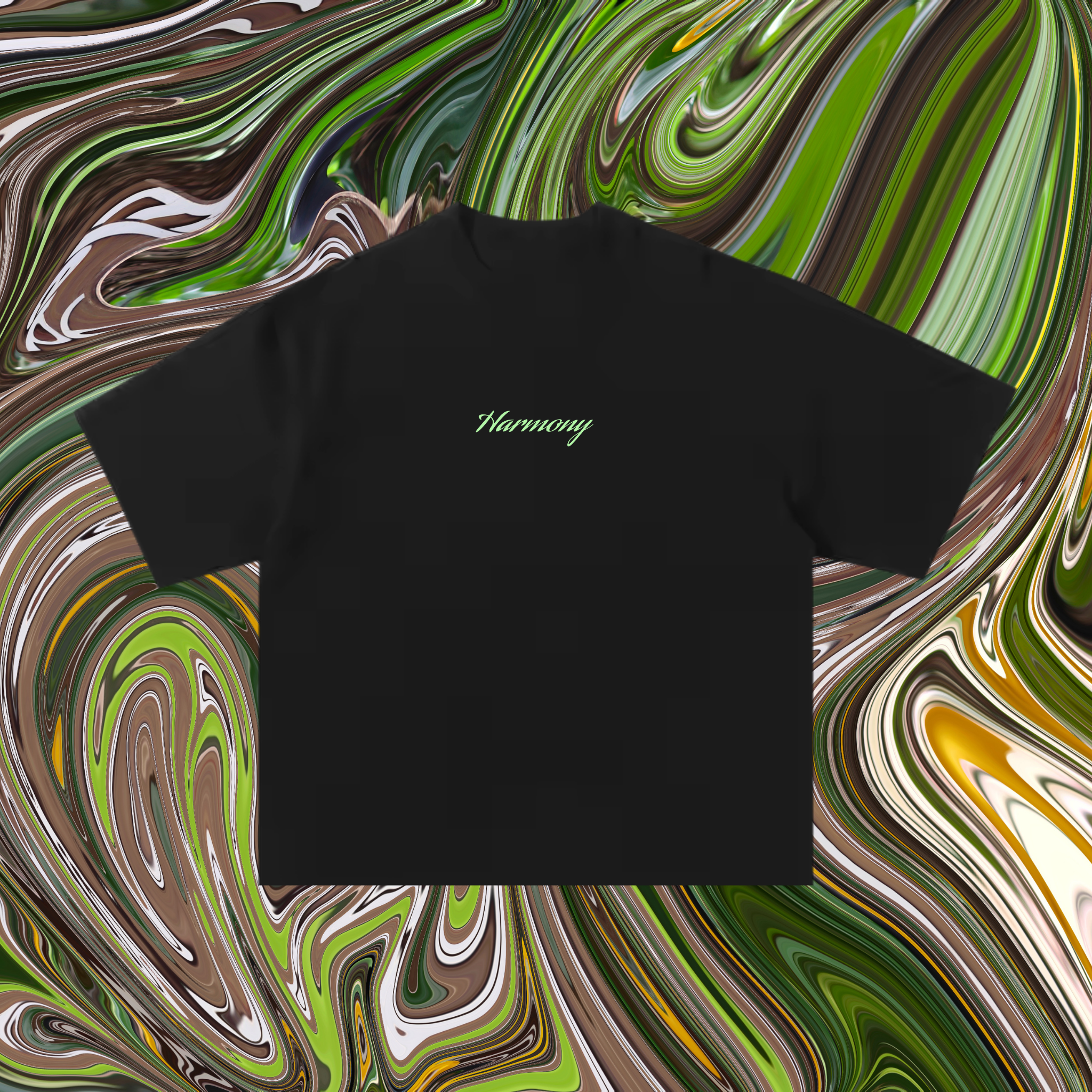 Frequency Oversized Cropped Tee - HARMONY