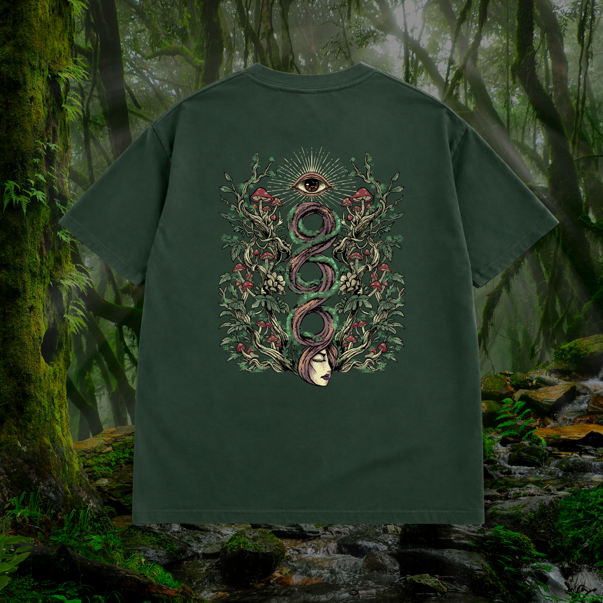 999 Jungle Oversized Cotton Tee