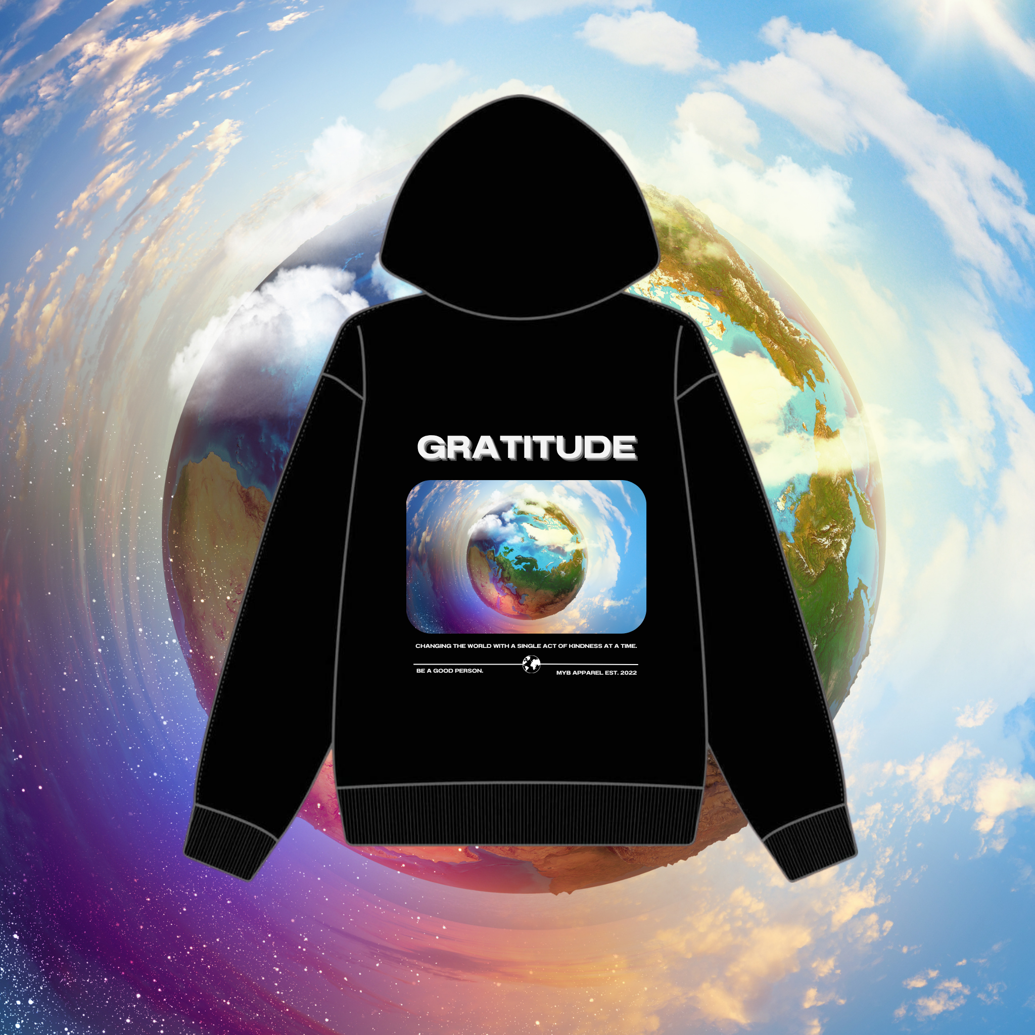 HEAVYWEIGHT HOODIE - GRATITUDE CLUB