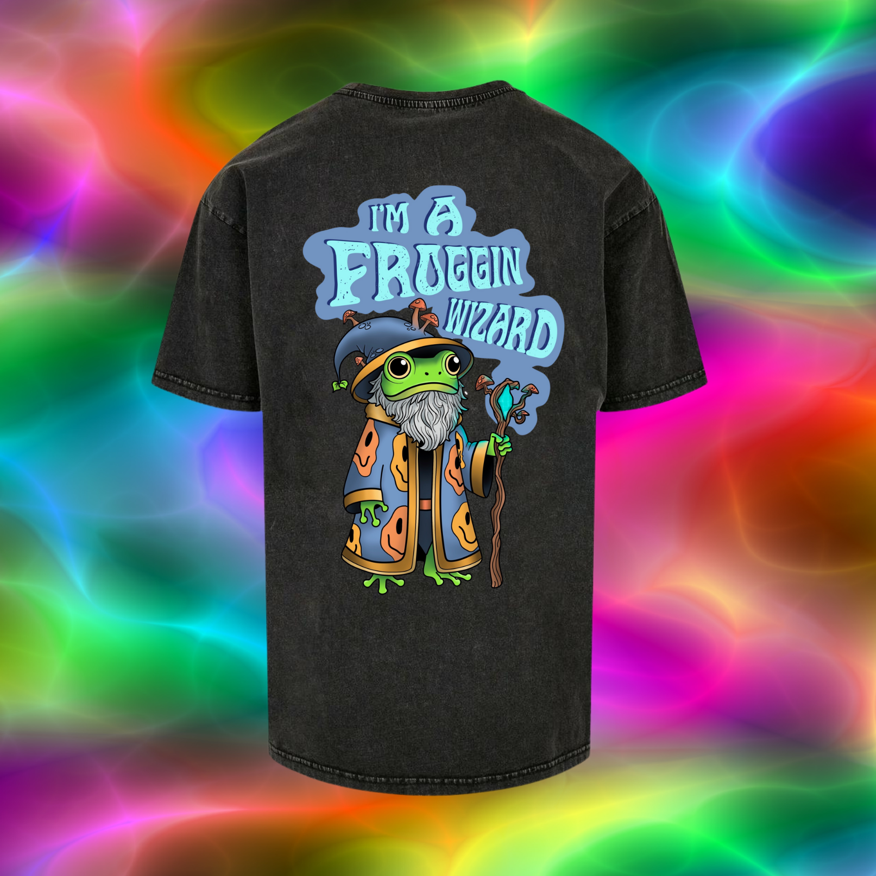 FROGGIN WIZARD OVERSIZED TEE