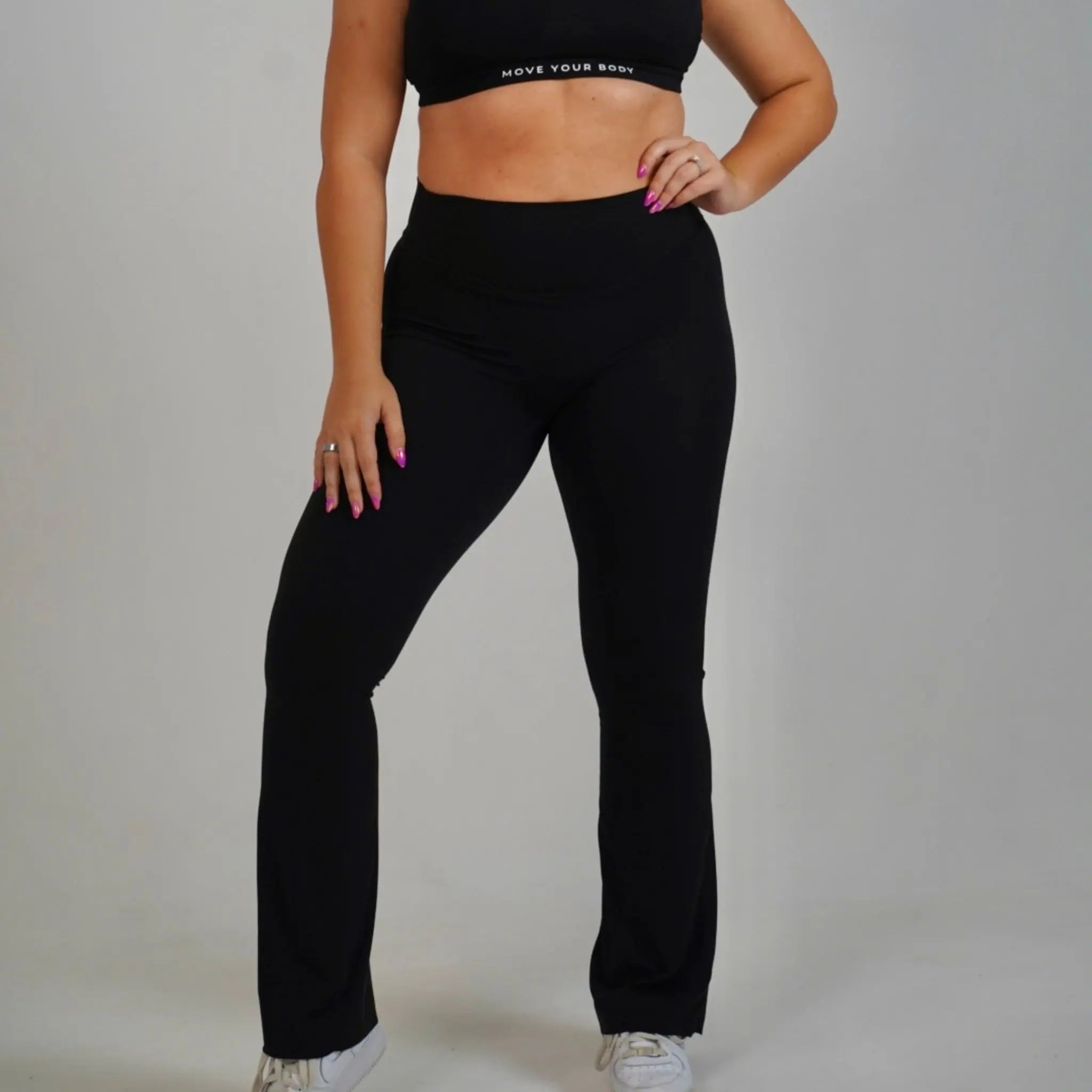 PULSE FLARED LEGGINGS MYB Apparel