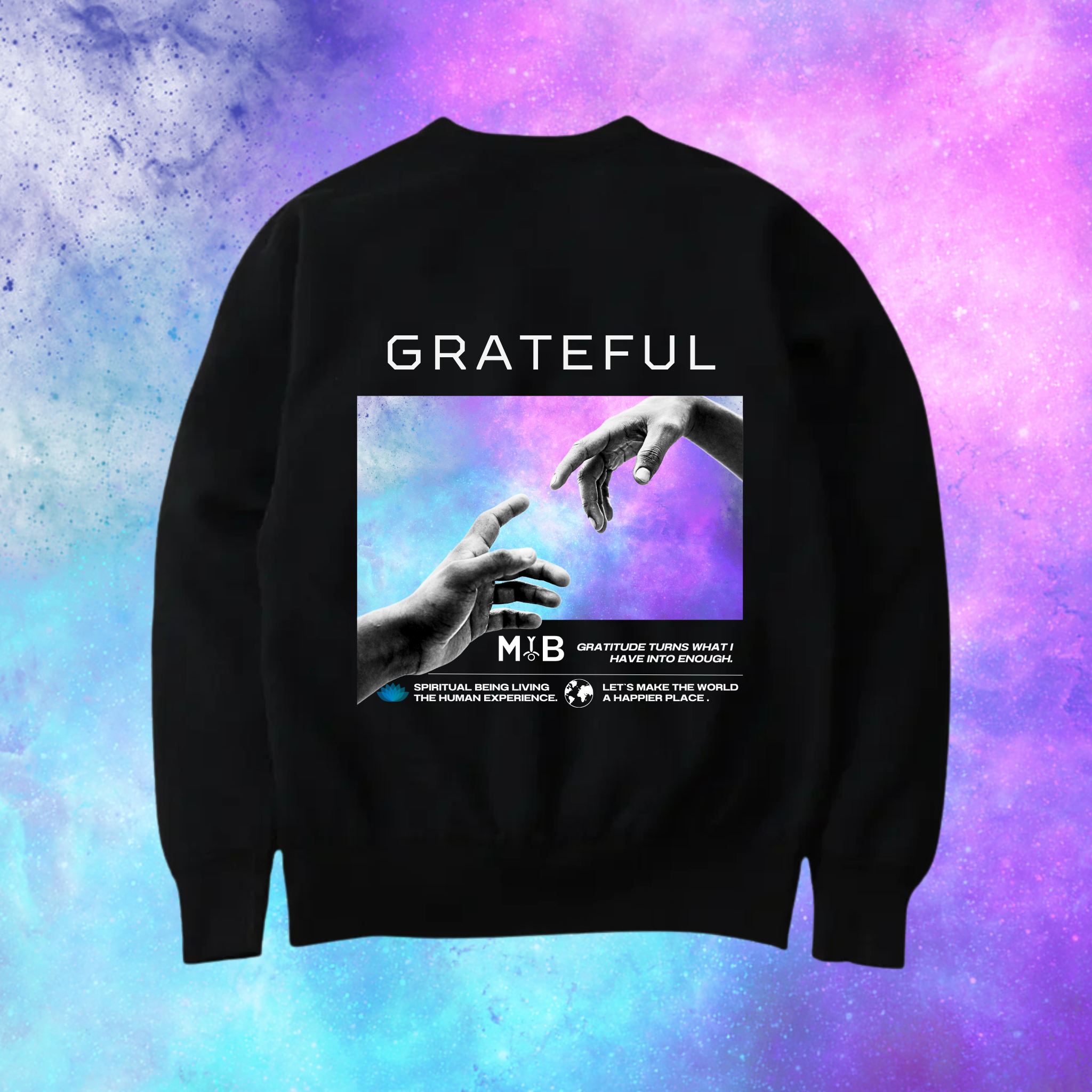 Comfy Weighted Crew Neck Custom 007