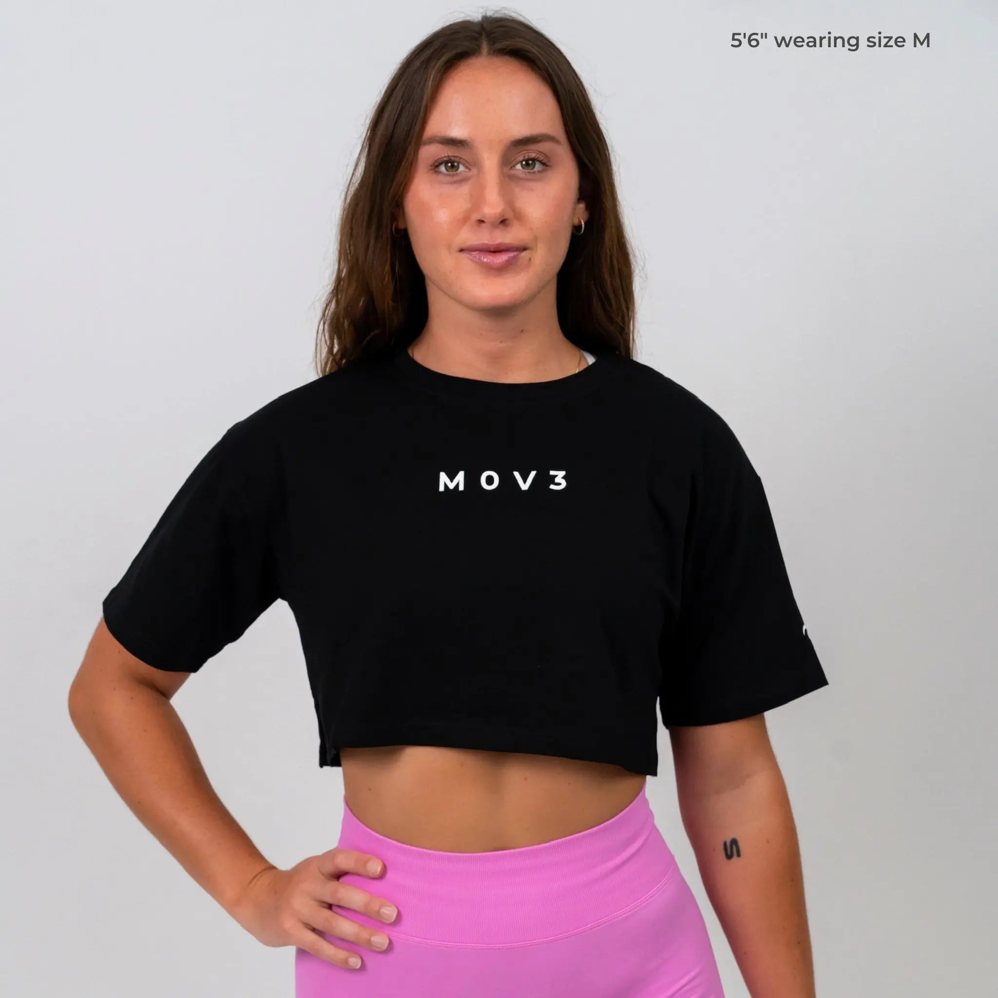 MOV3 RELAXED CROP TEE MYB Apparel