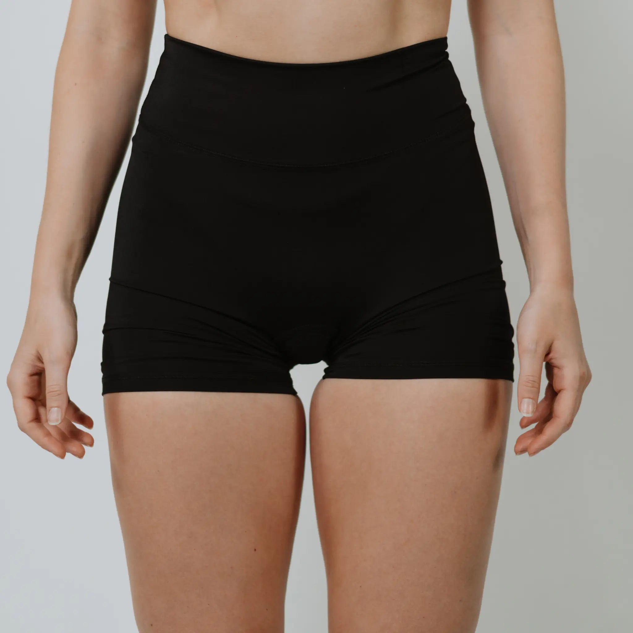 booty shorts 3 inch waistband squat proof shorts