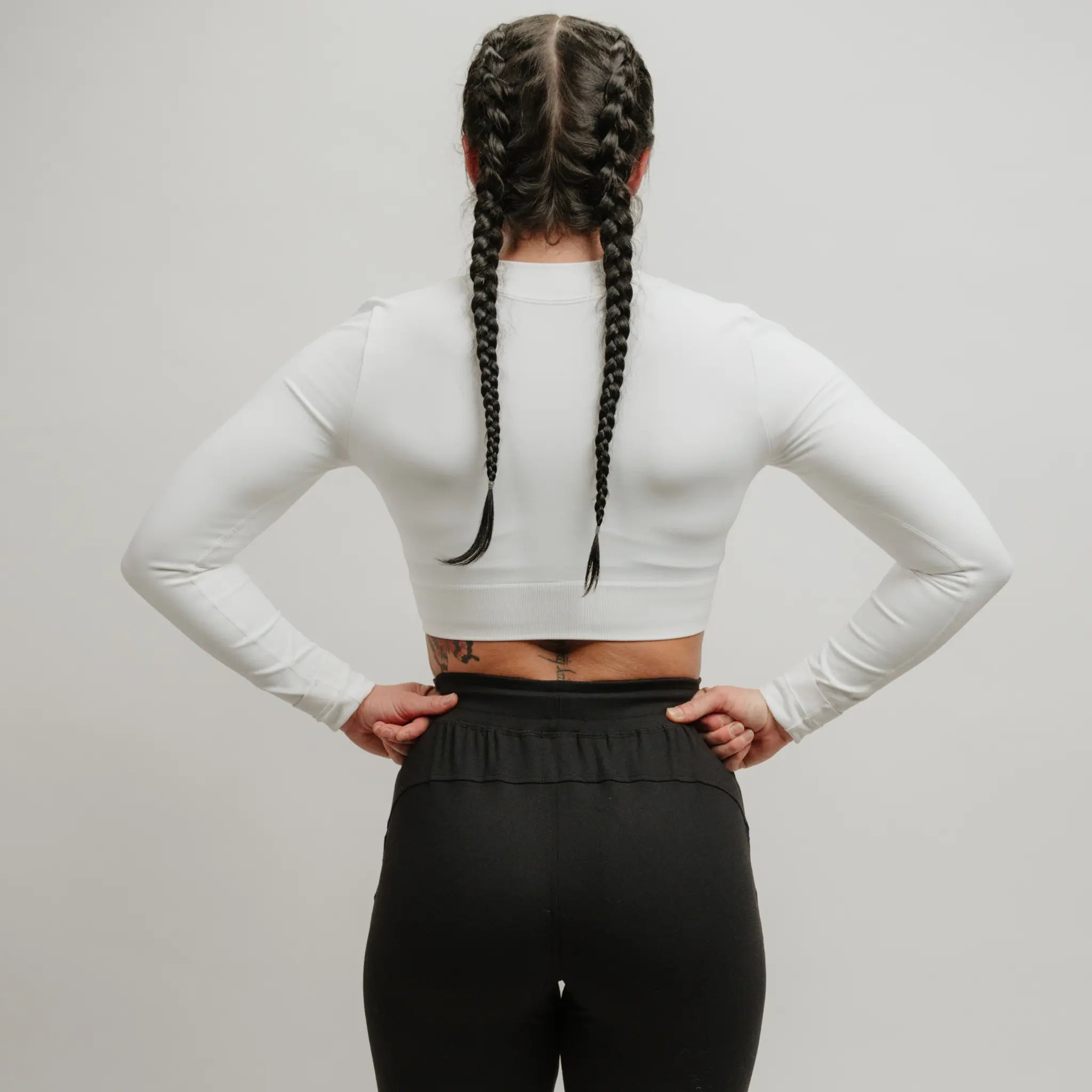 Synergy Crop Long Sleeve compression 