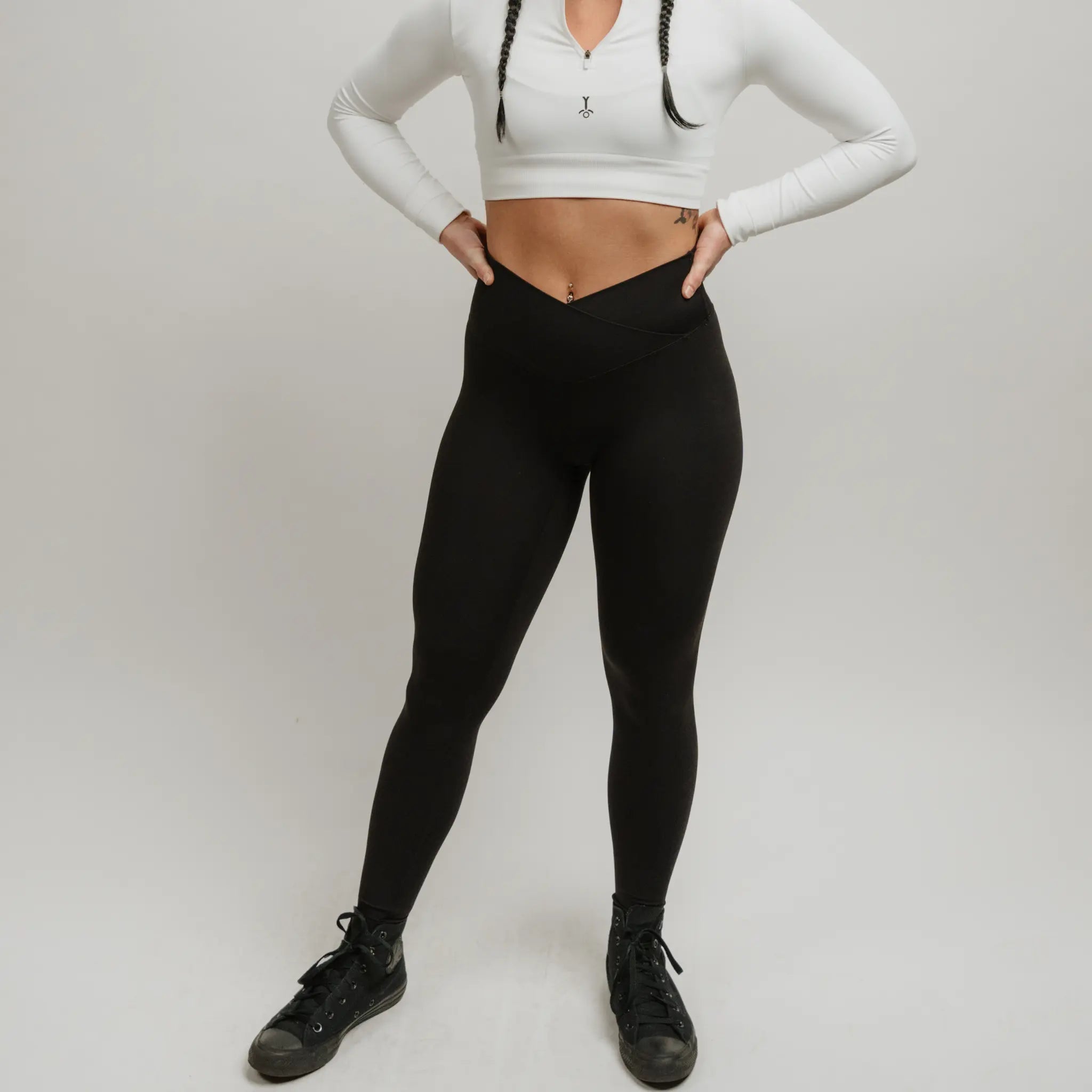 See Me in Black Tummy Control Leggings – Amy Mab's Boutique