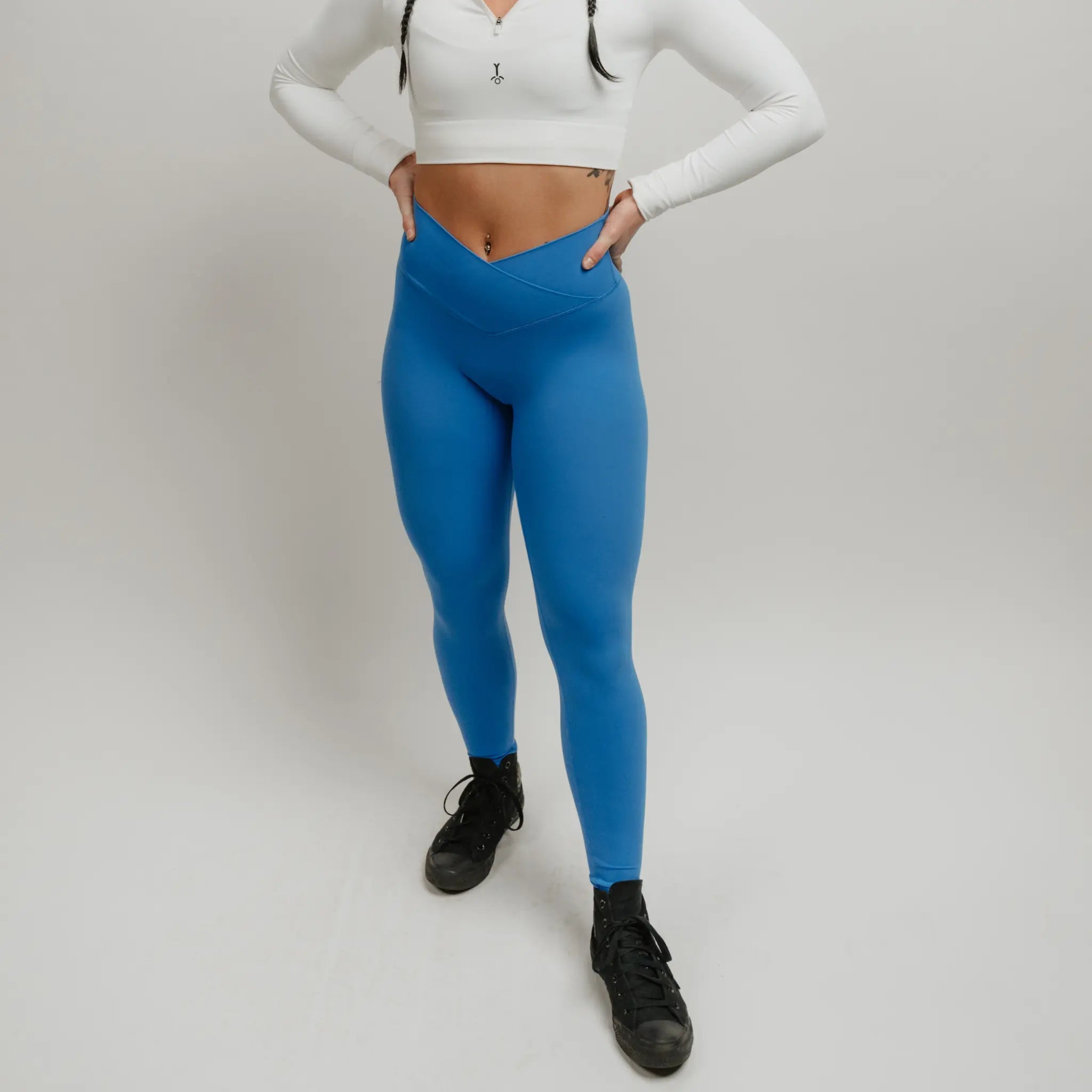 Double Take Wide Waistband Sports Leggings – My Pampered Life Seattle