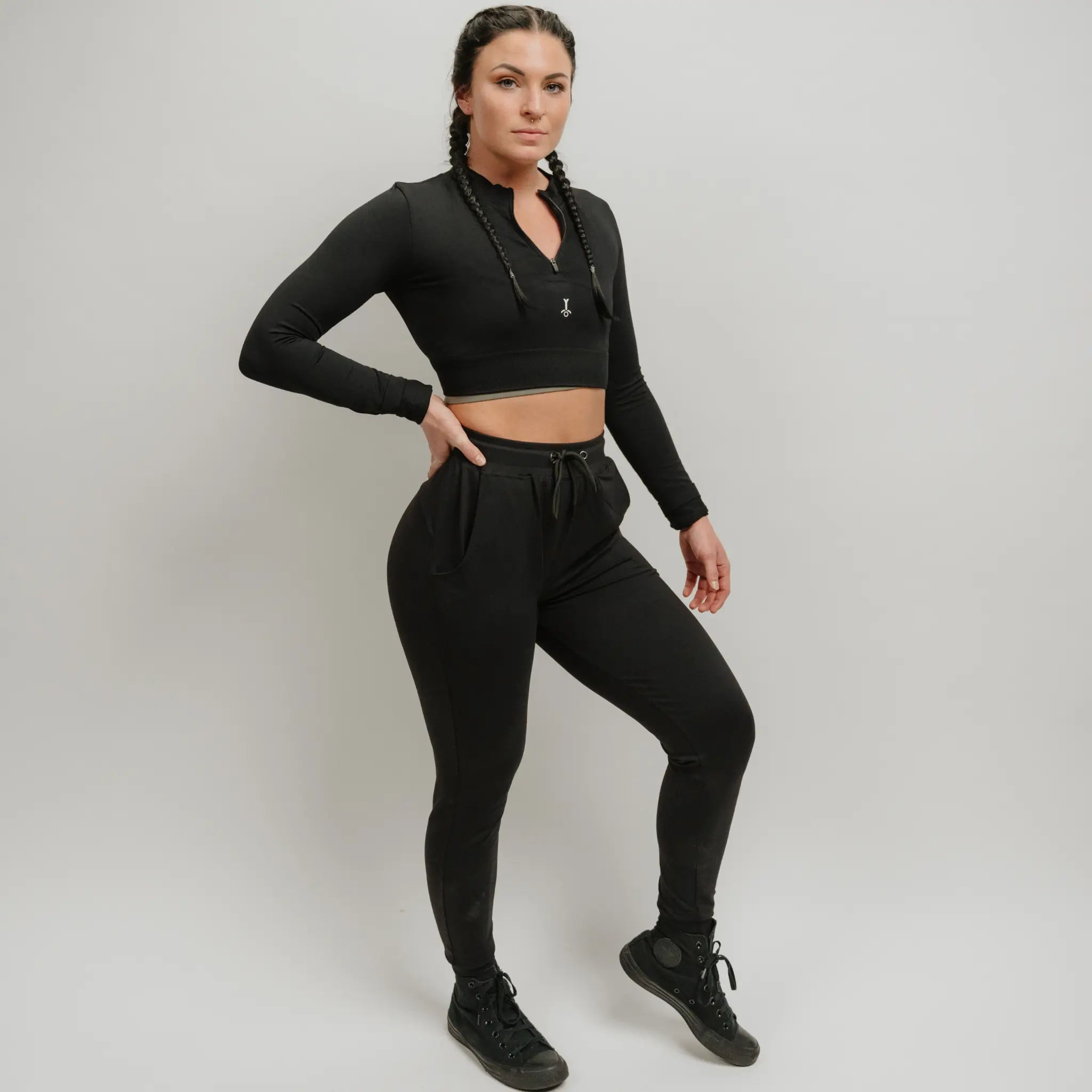 Synergy Crop Long Sleeve compression 